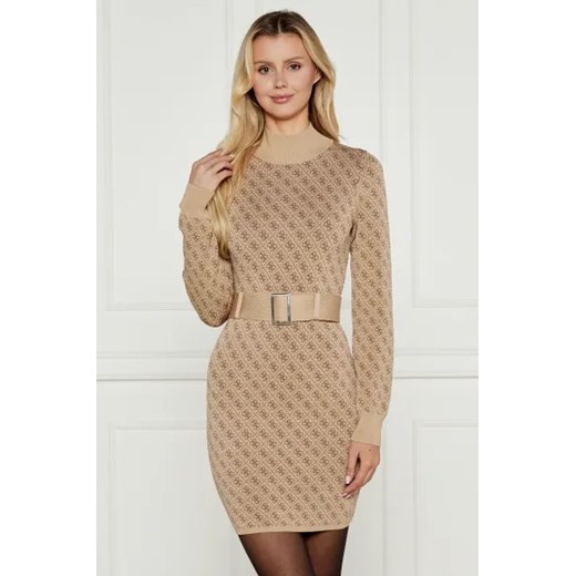 GUESS Sukienka z paskiem LISE ze sklepu Gomez Fashion Store w kategorii Sukienki - zdjęcie 175586028