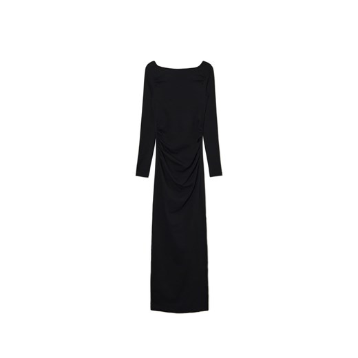 Cropp - Sukienka maxi z długimi rękawami - czarny ze sklepu Cropp w kategorii Sukienki - zdjęcie 175586947