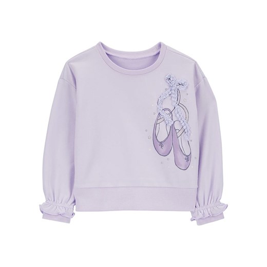 carter&apos;s Bluza w kolorze fioletowym ze sklepu Limango Polska w kategorii Odzież dla niemowląt - zdjęcie 175587645