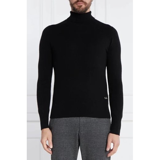 Karl Lagerfeld Wełniany golf | Slim Fit | z dodatkiem kaszmiru ze sklepu Gomez Fashion Store w kategorii Swetry męskie - zdjęcie 175591815