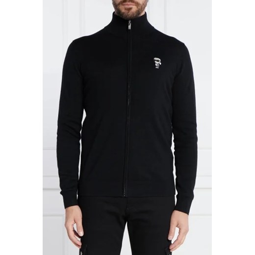 Karl Lagerfeld Wełniany sweter | Regular Fit ze sklepu Gomez Fashion Store w kategorii Swetry męskie - zdjęcie 175591826
