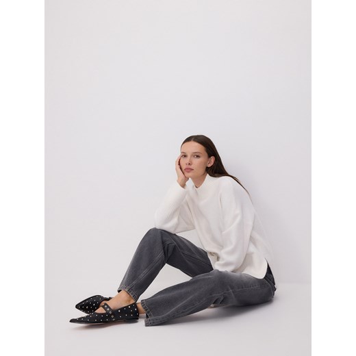 Sweter damski Reserved z golfem