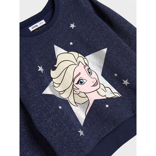 Sinsay - Bluza Kraina Lodu - granatowy Sinsay 98 Sinsay