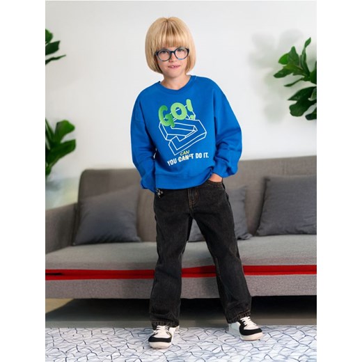 Sinsay - Bluza - niebieski ze sklepu Sinsay w kategorii Bluzy chłopięce - zdjęcie 175594378