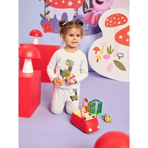 Sinsay - Piżama dwuczęściowa - błękitny Sinsay 74 Sinsay