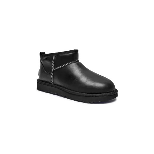 UGG Skórzane śniegowce | z dodatkiem wełny 36 Gomez Fashion Store