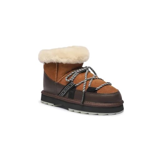 EMU Australia Skórzane śniegowce Blurred Micro | z dodatkiem wełny Emu Australia 39 Gomez Fashion Store