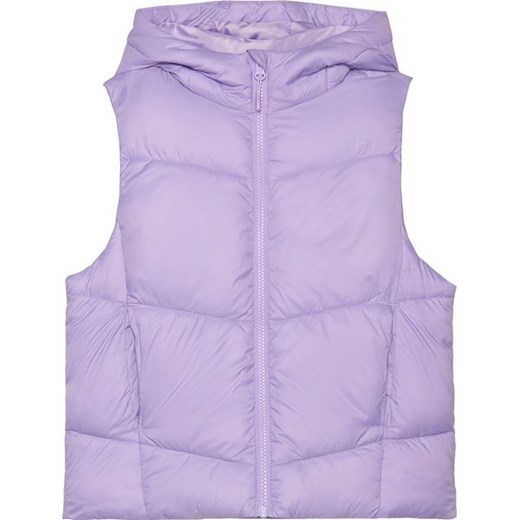 Kamizelka puchowa dziewczęca TVJAF129 4F ze sklepu SPORT-SHOP.pl w kategorii Kamizelki dziewczęce - zdjęcie 175600325