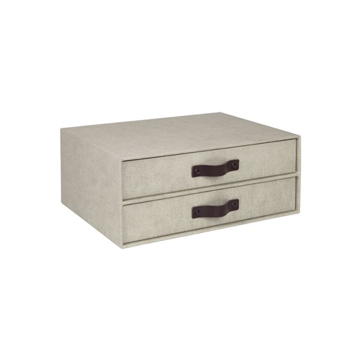 BigsoBox Pudełko "Birger" w kolorze beżowym z szufladami - A4 ze sklepu Limango Polska w kategorii Akcesoria biurowe - zdjęcie 175600646