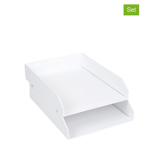 BigsoBox Organizery (2 szt.) "Hakan" w kolorze białym na dokumenty - 23 x 6 x 31 cm - id: 15374955 - marki Bigsobox - 175600846 BigsoBox Organizery (2 szt.) "Hakan" w kolorze białym na dokumenty - 23 x 6 x 31 cm ze sklepu Limango Polska w kategorii Akcesoria biurowe - zdjęcie 175600846
