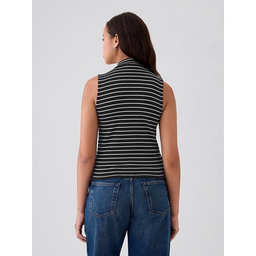 GAP Top w kolorze czarno-białym Gap S Limango Polska wyprzedaż