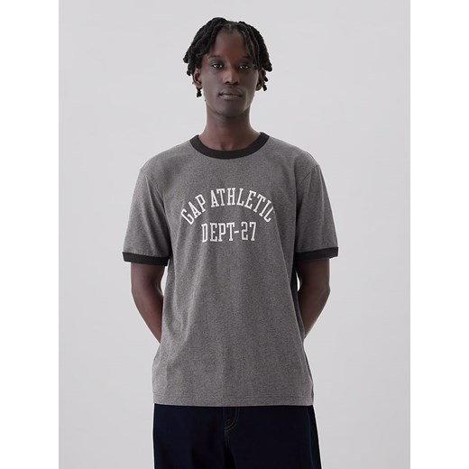 GAP Koszulka w kolorze szarym ze sklepu Limango Polska w kategorii T-shirty męskie - zdjęcie 175601117