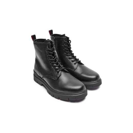 HUGO Skórzane buty wysokie Ryan_halb_pllt 42 Gomez Fashion Store