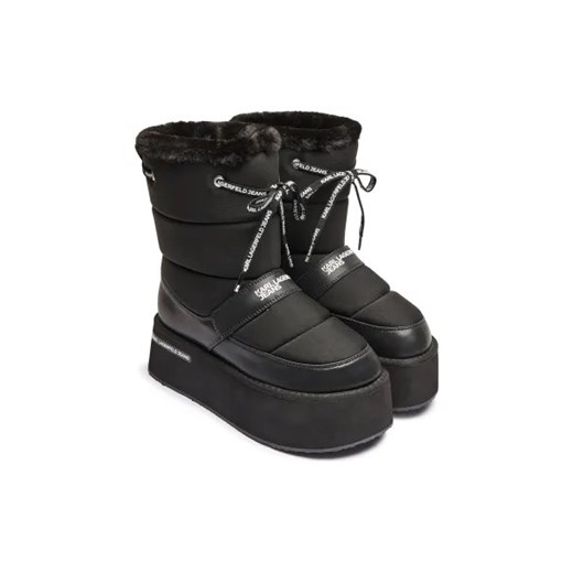 Karl Lagerfeld Ocieplane śniegowce KLJ47964 Karl Lagerfeld 37 Gomez Fashion Store
