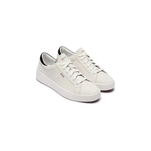 BOSS BLACK Skórzane sneakersy Belwar_Tenn_tb 40 Gomez Fashion Store