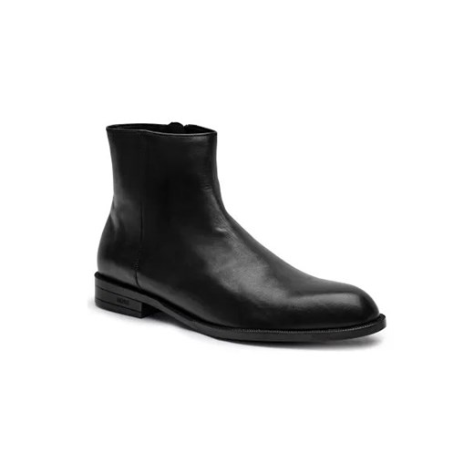 BOSS BLACK Skórzane buty wysokie Tayil 44 Gomez Fashion Store