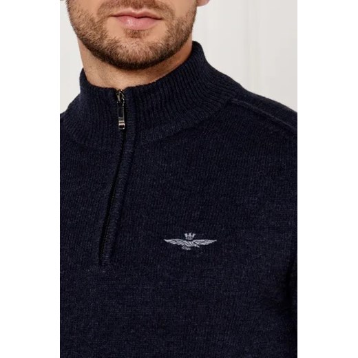 Aeronautica Militare Wełniany sweter | Regular Fit Aeronautica Militare XXXL Gomez Fashion Store