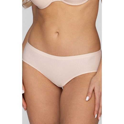 Beżowe figi bezszwowe Venti, Kolor beżowy, Rozmiar S, Mefemi ze sklepu Intymna w kategorii Majtki damskie - zdjęcie 175611029