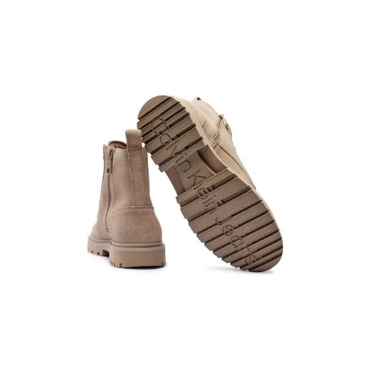 Buty zimowe męskie Calvin Klein casual tkaninowe wiązane