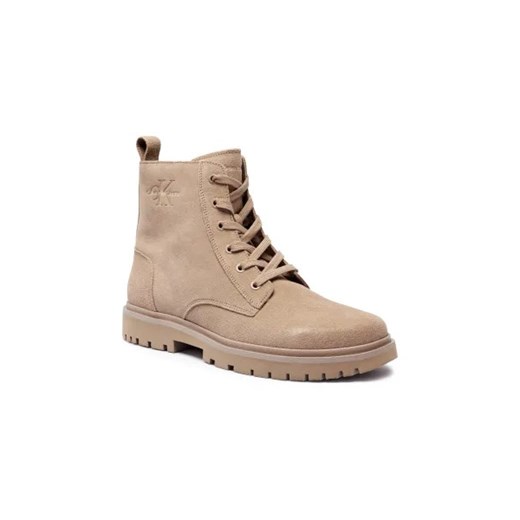 Buty zimowe męskie Calvin Klein tkaninowe casual