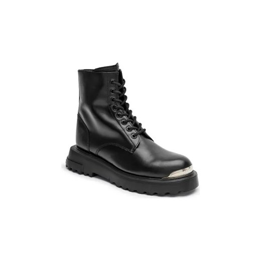 Love Moschino Skórzane botki ze sklepu Gomez Fashion Store w kategorii Botki - zdjęcie 175611137