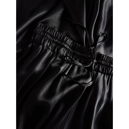 Reserved - Spódnica midi z wiskozy - czarny Reserved XL Reserved