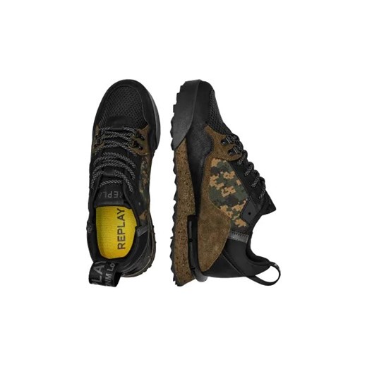 Buty sportowe męskie Replay skórzane