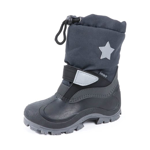 Buty zimowe dziecięce szare Lamino jesienne 