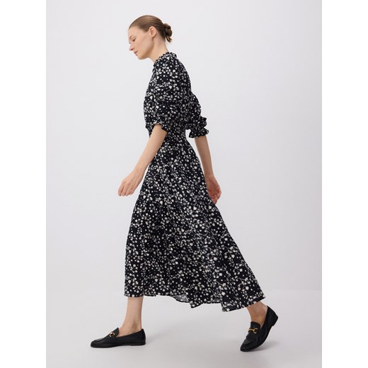 Reserved - Bawełniana sukienka maxi - wielobarwny ze sklepu Reserved w kategorii Sukienki - zdjęcie 175620645