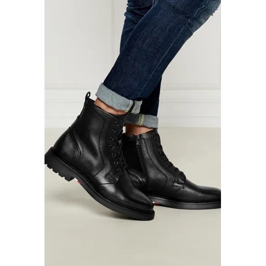 Buty zimowe męskie Tommy Hilfiger z tworzywa sztucznego na zimę casual