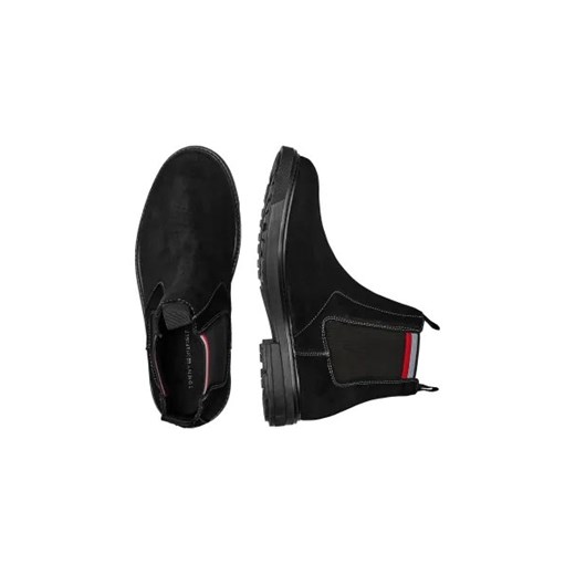 Tommy Hilfiger Skórzane sztyblety CHELSEA Tommy Hilfiger 45 okazja Gomez Fashion Store