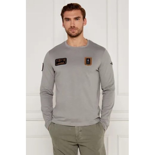 T-shirt męski Aeronautica Militare z długim rękawem