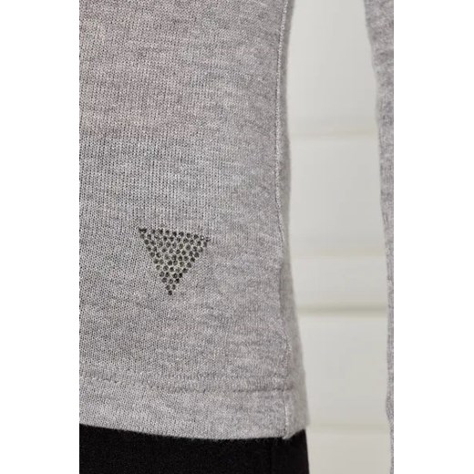 Sweter damski szary Guess z golfem