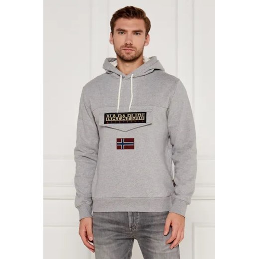 Bluza męska szara Napapijri na jesień