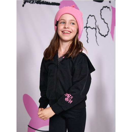 Sinsay - Bluza rozpinana Zombie Dash - czarny ze sklepu Sinsay w kategorii Bluzy dziewczęce - zdjęcie 175624217