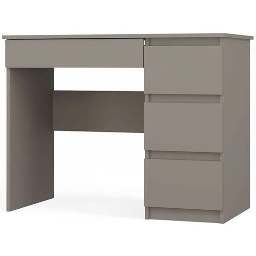 Nowoczesne biurko z 4 szufladami glina - Oraso 4X Elior One Size Edinos.pl
