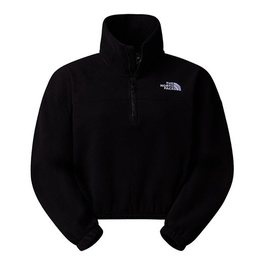 Bluza The North Face 100 Glacier 1/2 0A89J9JK31 - czarna ze sklepu streetstyle24.pl w kategorii Bluzy damskie - zdjęcie 175628139
