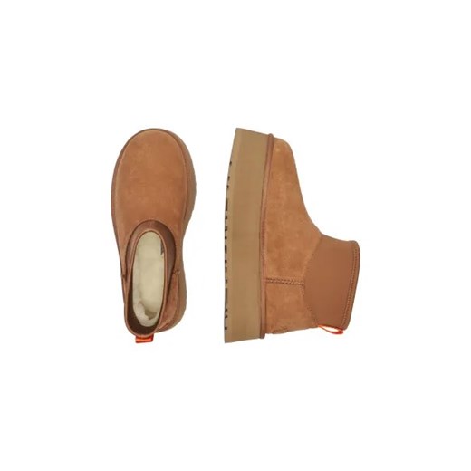 UGG Skórzane śniegowce Classic Mini Dipper | z dodatkiem wełny 36 Gomez Fashion Store