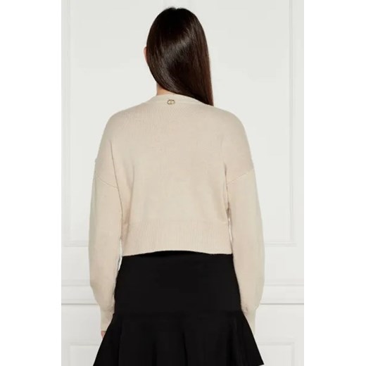 TWINSET Kardigan | Regular Fit | z dodatkiem wełny Twinset L Gomez Fashion Store
