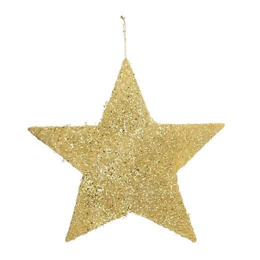 Dekoracja Golden Star 40cm ze sklepu dekoria.pl w kategorii Dekoracje bożonarodzeniowe - zdjęcie 175629476