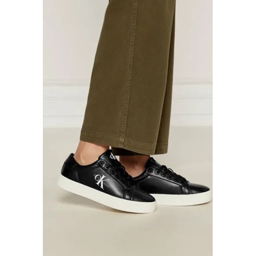 CALVIN KLEIN JEANS Skórzane sneakersy 38 Gomez Fashion Store