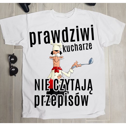 koszulka dla kucharza ze sklepu Time For Fashion w kategorii T-shirty męskie - zdjęcie 175632999