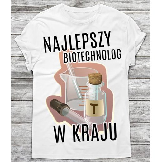 koszulka dla biotechnologa ze sklepu Time For Fashion w kategorii T-shirty męskie - zdjęcie 175633995