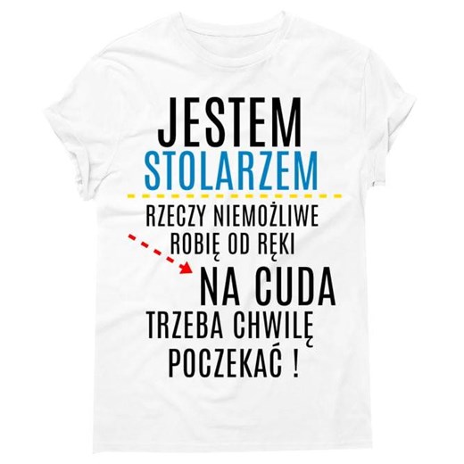 koszulka dla stolarza ze sklepu Time For Fashion w kategorii T-shirty męskie - zdjęcie 175634526