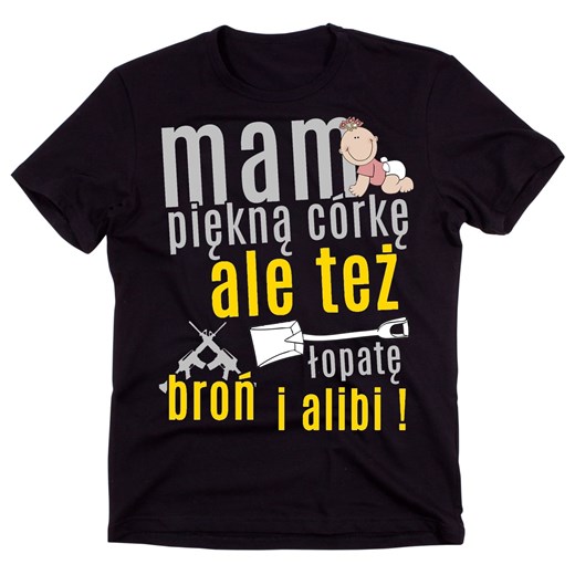 koszulka PREZENT DLA TATY od córki ze sklepu Time For Fashion w kategorii T-shirty męskie - zdjęcie 175634769