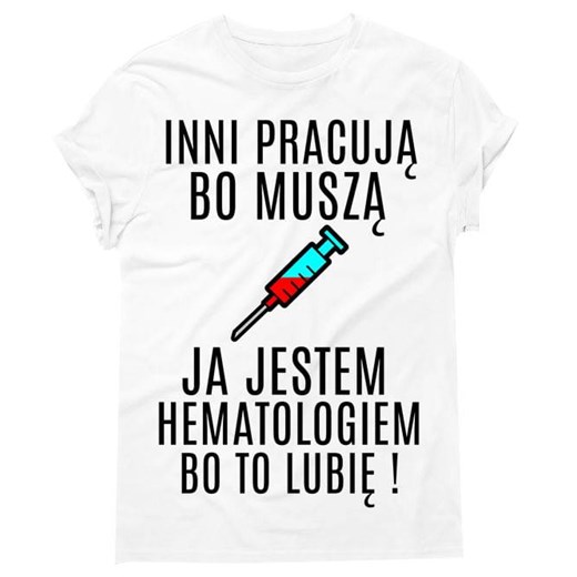 koszulka dla hematologa ze sklepu Time For Fashion w kategorii T-shirty męskie - zdjęcie 175634785