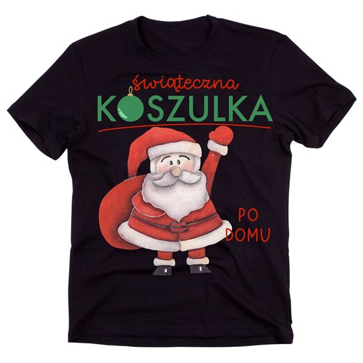 świąteczna męska koszulka ze sklepu Time For Fashion w kategorii T-shirty męskie - zdjęcie 175635228