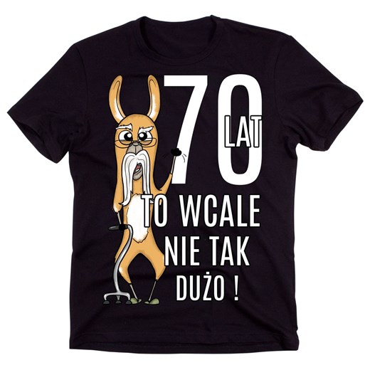 MĘSKA Koszulka na 70 ze sklepu Time For Fashion w kategorii T-shirty męskie - zdjęcie 175635959