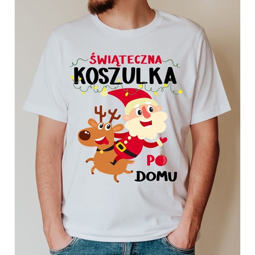 Koszulka męska ze świątecznym ze sklepu Time For Fashion w kategorii T-shirty męskie - zdjęcie 175637097