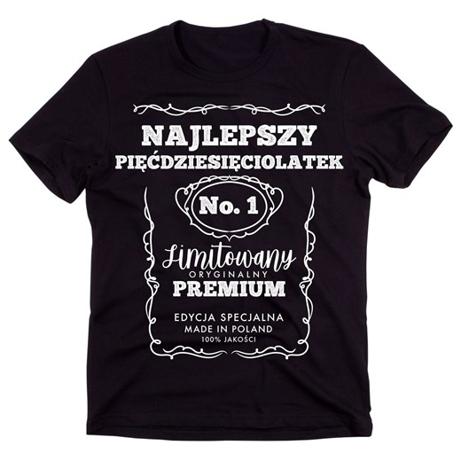 NAJLEPSZY 50 LATEK - koszulka na 50 urodziny ze sklepu Time For Fashion w kategorii T-shirty męskie - zdjęcie 175638729